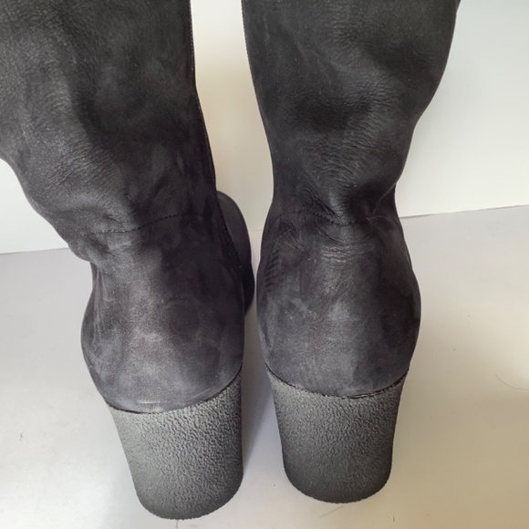 Arche black wedge nubuck boots 42 - Picture 6 of 16